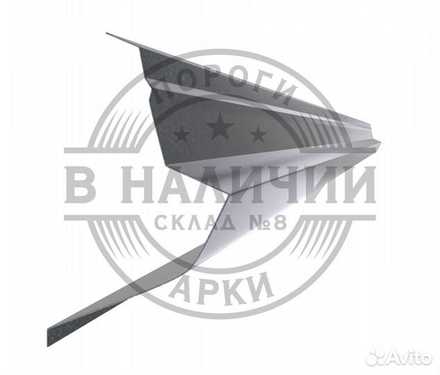 Ремонтный порог правый Mazda MPV 2