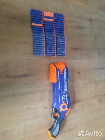 Бластер детский с пульками