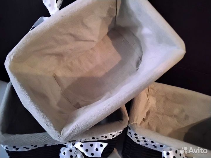 Корзина плетенная для хранения