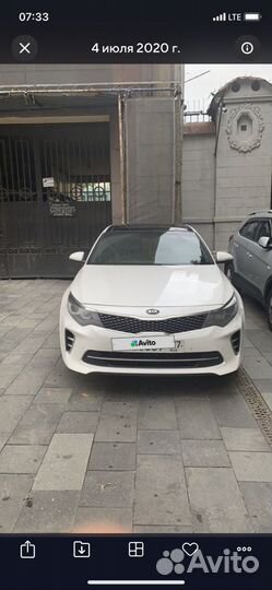 Kia Optima 2.0 AT, 2017, 180 000 км