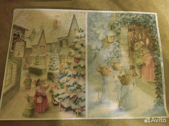 Декупажные карты набор