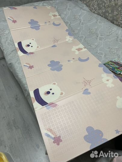 Детский игровой развивающий коврик