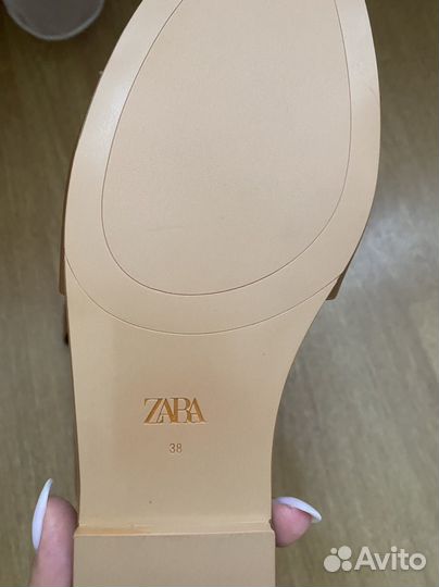 Шлепанцы женские Zara