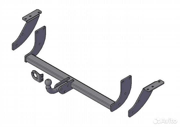 Фаркоп на Mitsubishi ASX/RVR от 2010 г