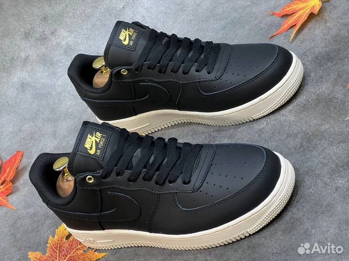 Nike air force 1 чёрные разм. 43