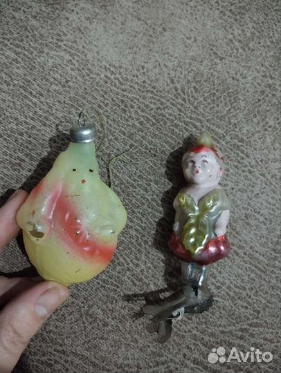 Елочные игрушки СССР