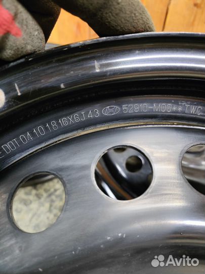 R 16 Диски штампы Hyundai 5-114.3 Оригинал