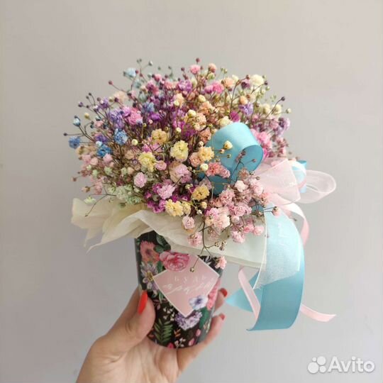 Букет из гипсофилы