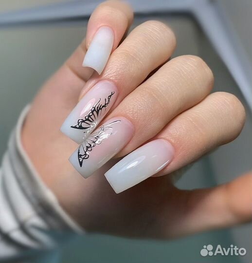 Маникюр, наращивание, модель