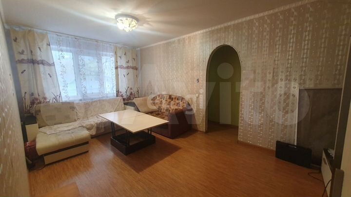 3-к. квартира, 57,6 м², 1/5 эт.