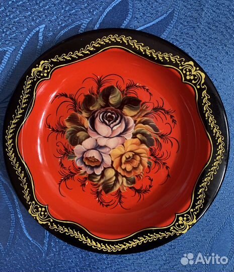 Миниатюрный детский поднос /тарелка СССР