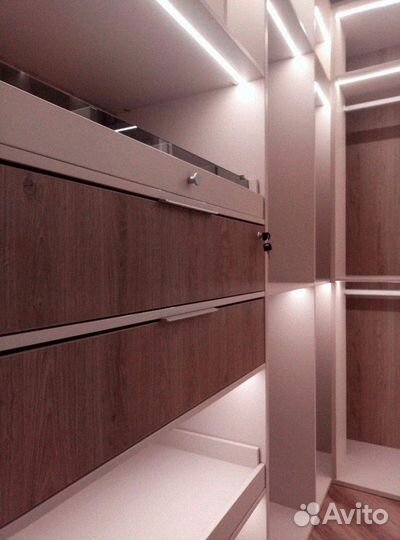 Гардеробная на заказ от производителя