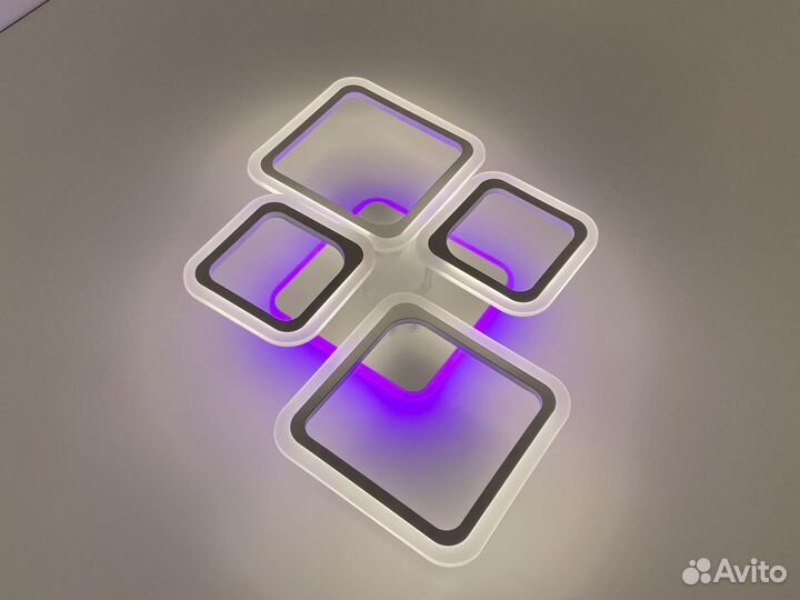 Люстра светодиодная на 12кв\м