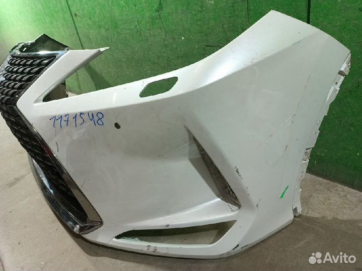1171548 lexus RX облицовка бампера переднего 2021
