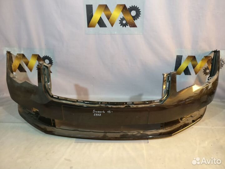 Шкода Суперб 2013- Бампер передний 5958