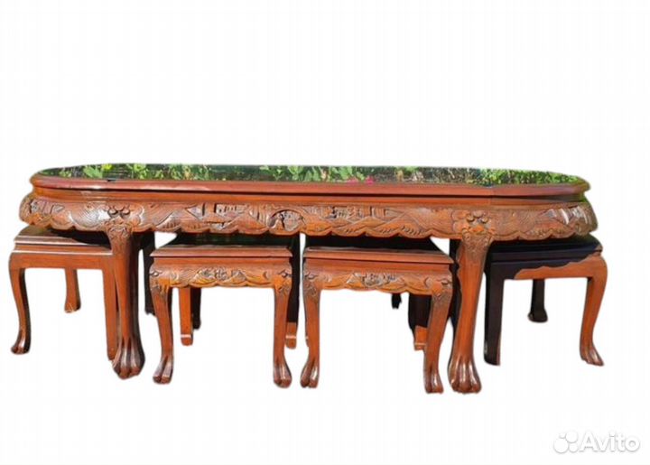 Столик с резьбой - комплект