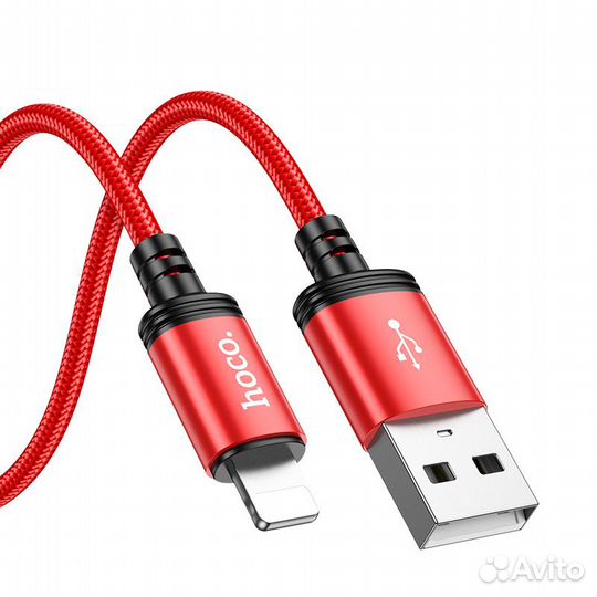 Кабель нейлоновый Hoco X89 2.4A USB Lightning 8-pi