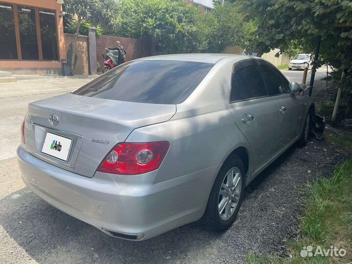 Toyota Mark X 2.5 AT, 2006, битый, 36 000 км