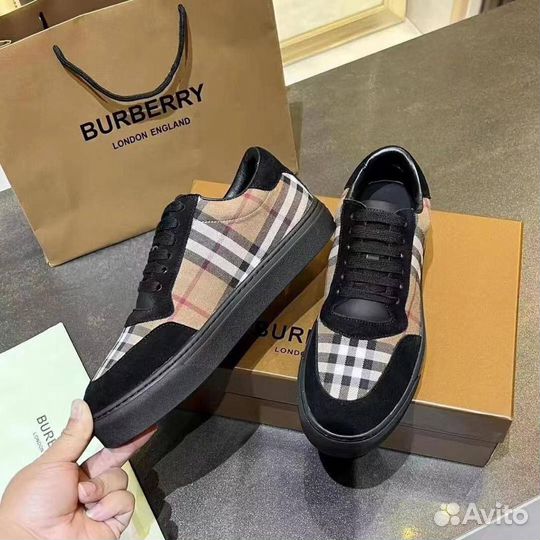 Кроссовки мужские burberry