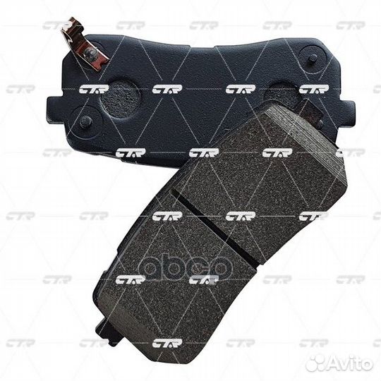 Колодки тормозные зад hyundai starex/H1 08- gk0