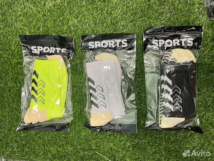 Футбольные противоскользящие носки новые