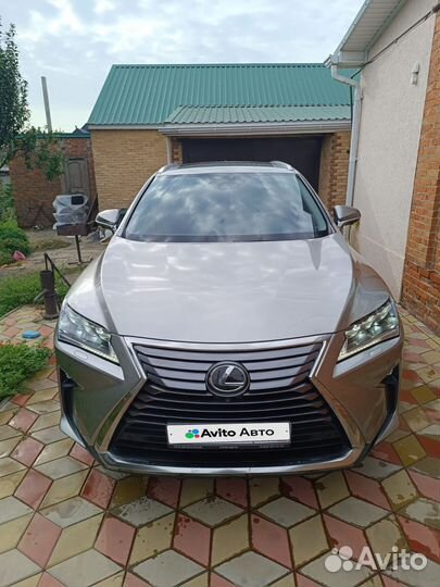 Lexus RX 2.0 AT, 2017, 57 000 км