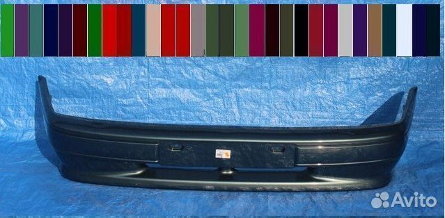 Бампер передний ваз 2114 в цвет