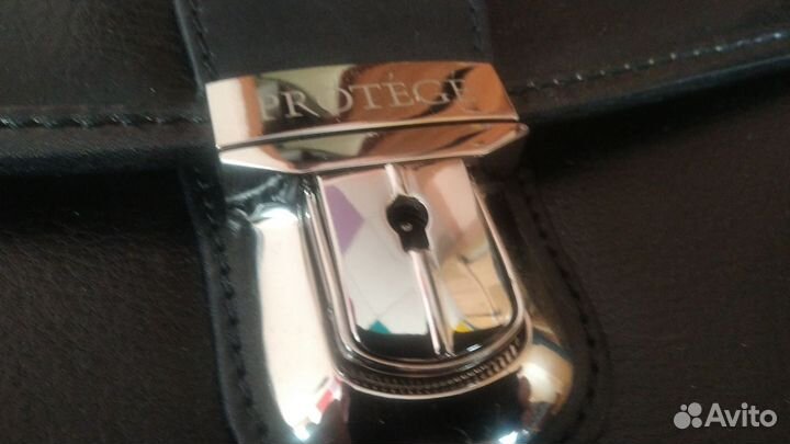 Мужской кожаный портфель новый