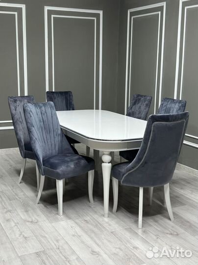 Стол со стульями \оплата при получении