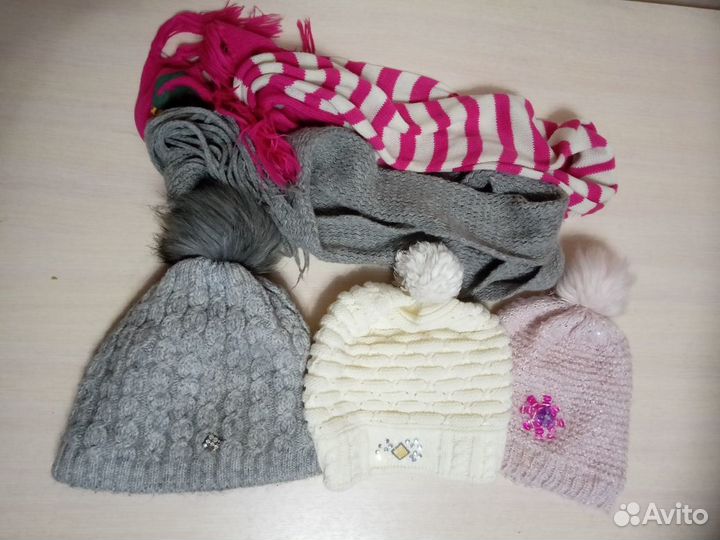 Шапки шарфы
