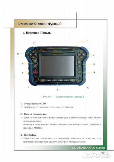 Диагностический сканер Carmanscan VG