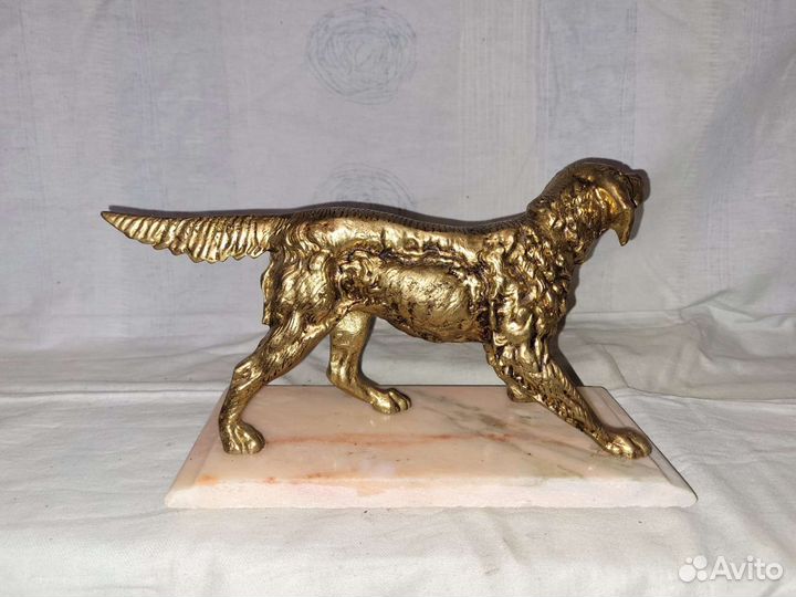 Старая Фигура - Статуэтка Собака