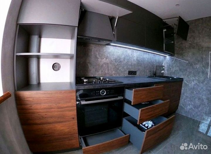 Кухни в минимализме на заказ в Омске