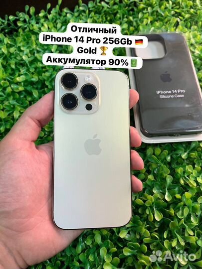 iPhone 14 pro 256Gb nano sim esim акб 90