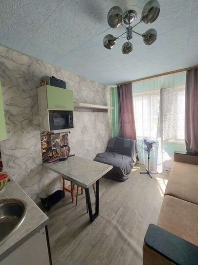 1-к. квартира, 15,7 м², 2/9 эт.