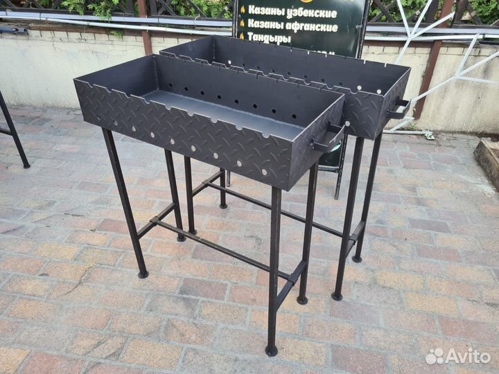 Мангал со съёмными ножками