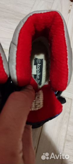 Сапоги зимние детские 23