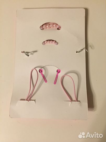 Украшения бусы браслет заколки для девочки новый