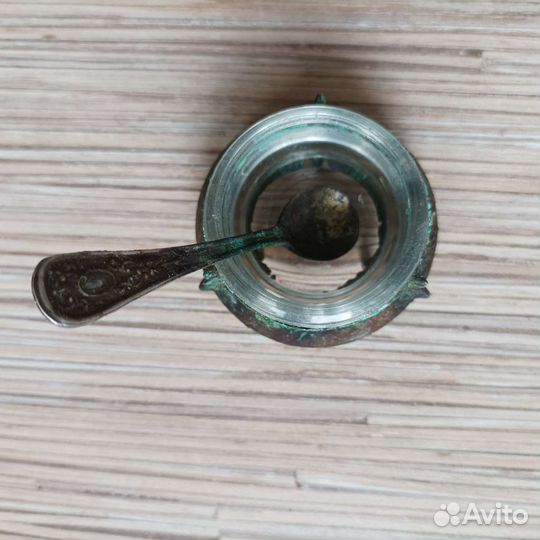 Солонка мельхиор СССР