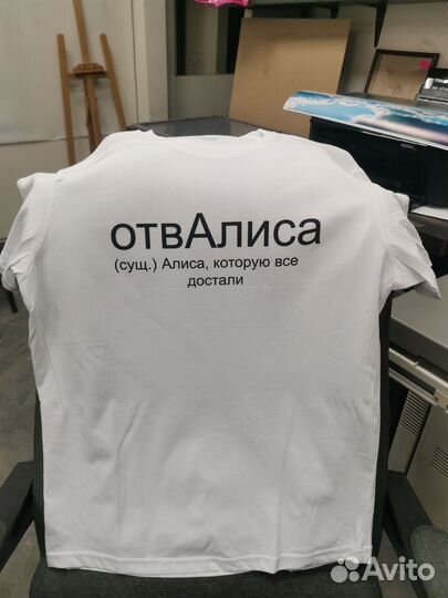 Фотопечать на футболках