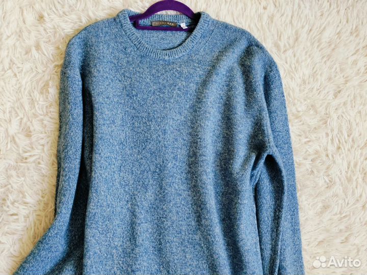 Джемпер мужской. Шерсть 48 размер