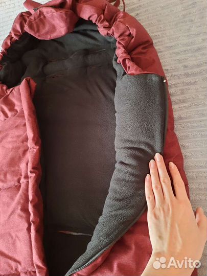 Зимний конверт в коляску