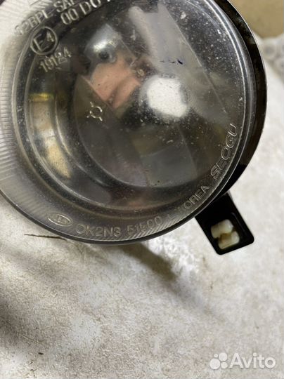 Фара противотуманная Kia Spectra, левая