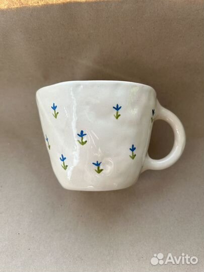 Кружка керамическая ручная работа