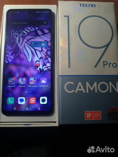 TECNO Camon 19 Pro, 8/128 ГБ