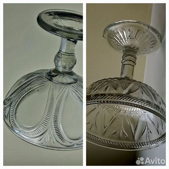 Старинная Ваза Креманка завод Восстание 20-30 г