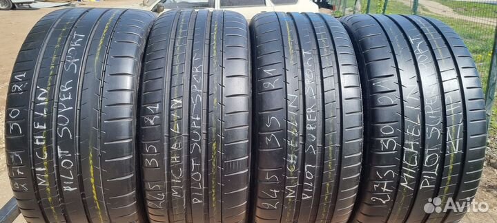 Michelin Pilot Super Sport ZP 245/35 R21 и 275/30 R21