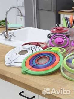 Силиконовые крышки многоразовые