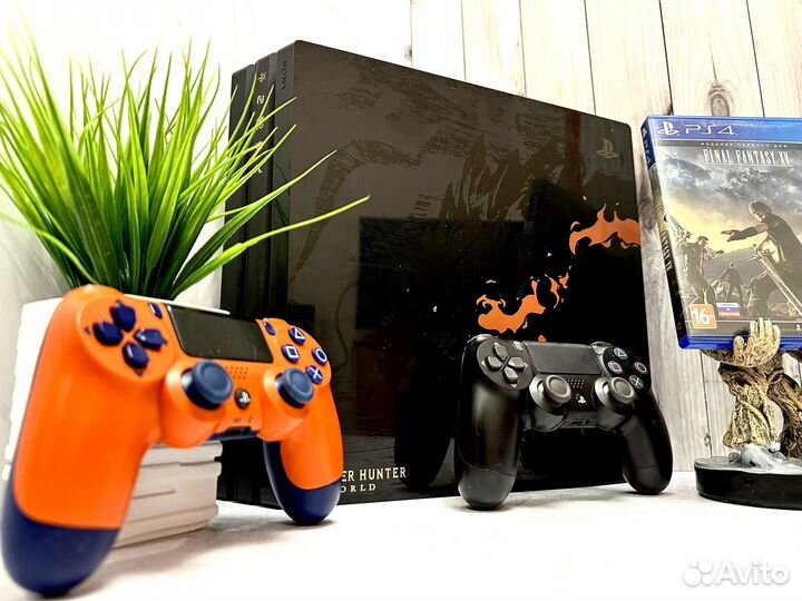 Sony PS4 Pro Limited Edition Monstr Hunter