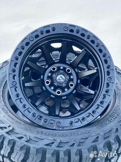 Диски Fuel Beadlock R17 5x127 ET-38 Jeep Wrangler